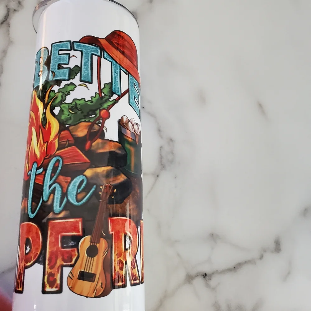 Life is Better by the Campfire 20oz Tumbler 🎉sale